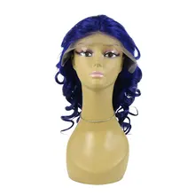 Ветеран технология быстрая вьющиеся парики человеческие волосы парик фронта шнурка поставщиков