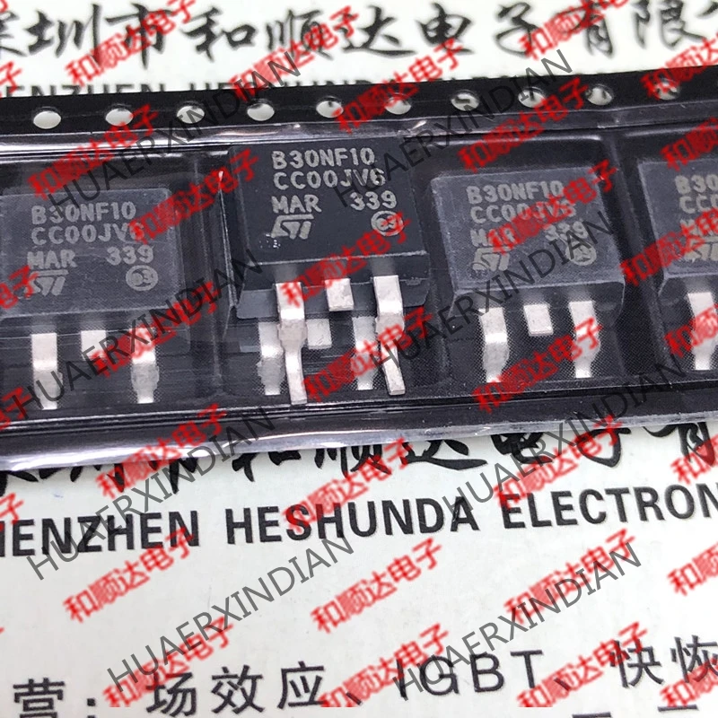 10 шт./лот B30NF10 STB30NF10-263 100V 30A на