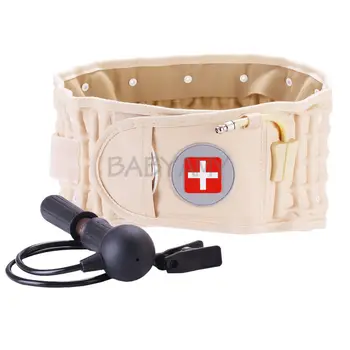 

CR-801 Back Decompression Waist Belt Back Massager Back Pain Relief Lumbar Inflatable Traction Belt Air Waist Support Brace