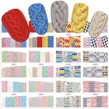 12 Дизайнов/листов в партии переводные наклейки для ногтей, слайдер, полное покрытие, цветок солнца, Маргаритка, лилия, жасмин, Примула