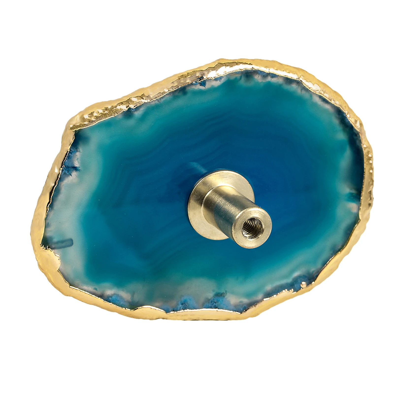 Irregular Stained Agate Slice Drawer Cabinet Pulls Knobs Dresser Cupboard Door Brass Handle Wall Hangings Hooks Furniture Decor round   obsidian stone ball drawer cabinet pulls knobs dresser cupboard door brass handle furniture decor wall hanging hooks