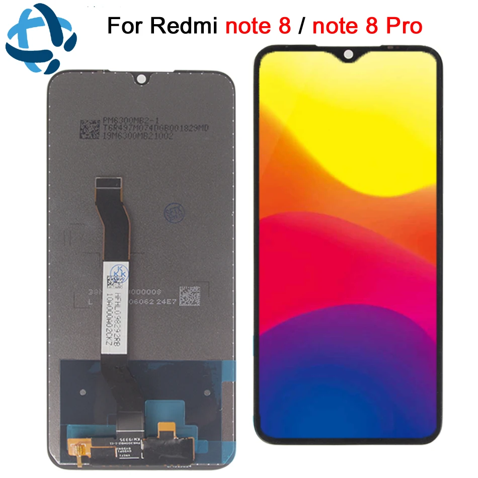 Для Xiaomi Redmi note 8 Pro ЖК-дисплей кодирующий преобразователь сенсорного экрана в сборе для Redmi note8 pro note8Pro ЖК-замена