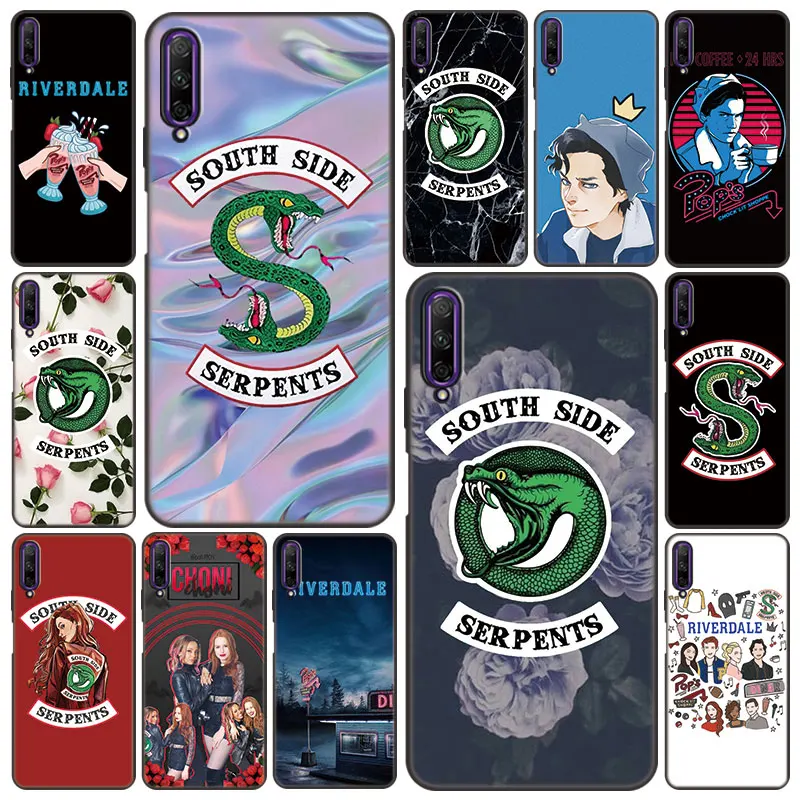Чехол Riverdale South Side Serpents для Huawei Y9A Y9S Y8P Y8S Y7A Y7P Y6P Y6S Y5P Y5 Lite Y6 Y7 Y9 Prime 2018 2019 черный чехол |