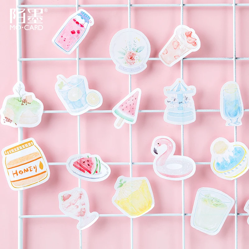 46 шт. \ Lucky girl DIY креативные милые свежие наклейки альбом дневник календарь Скрапбукинг Канцелярские Принадлежности для студентов офисные принадлежности