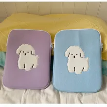 

13 13.3 inch Mac Tablet Case Korean Ins Dog 9.7 11inch IPad Air Sleeve Liner Bag Laptop Storage Pouch for iPad Air 10.5 15 inch