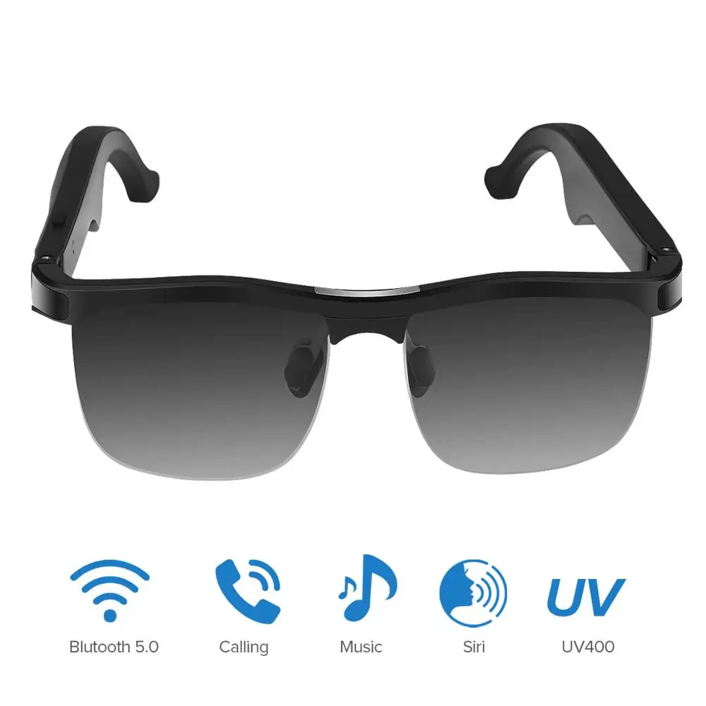 Wireless Audio Bluetooth Sunglasses with Open Ear