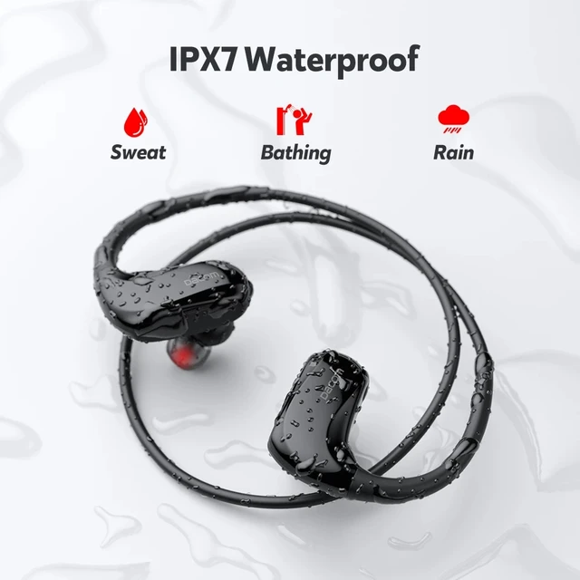 Wavefun-auriculares inalámbricos XBuds con Bluetooth, cascos con gancho  para la oreja, IPX7, resistentes al agua