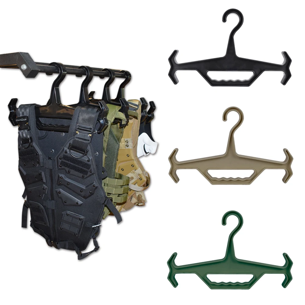 Tactical Hanger Heavy Duty Comat Vests Hangers ABS Durable Clothes Coat