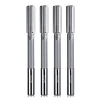 Reamer H7 Machine Straight Shank 6-Flutes HSS Chuck Engineering Milling Cutter Tool Flat Bottom Lengthened 3mm-20mm CNC Tools 1