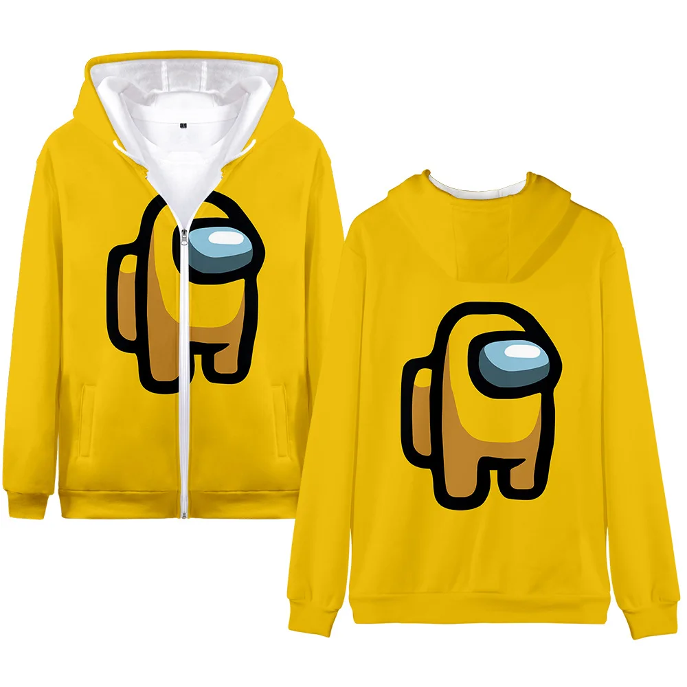 Толстовка с капюшоном на молнии для мальчиков и девочек куртка в стиле Харадзюку