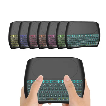 

Replacement for Android TV Box PC Backlight 2.4GHz Wireless Mini Keyboard Air Mouse Touchpad Controller
