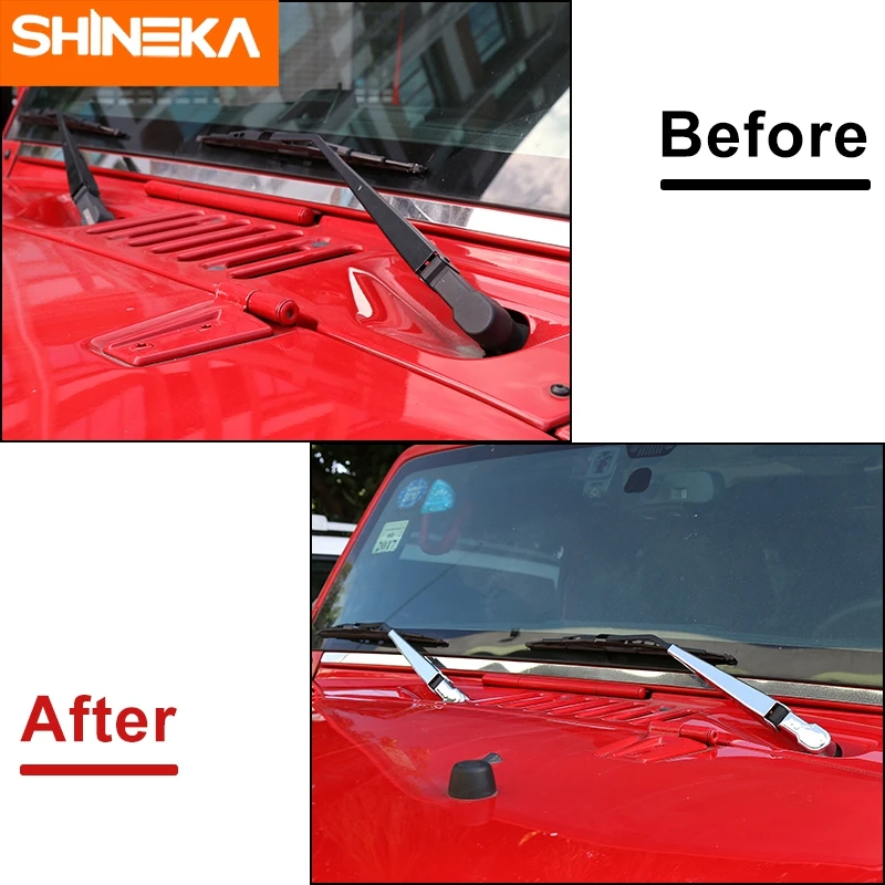 Щетка стеклоочистителя SHINEKA для переднего и заднего стекла автомобиля комплект
