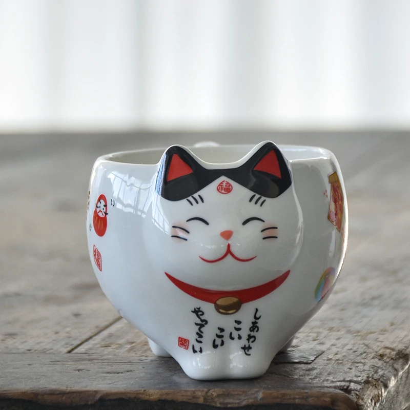 TANGPIN, милый фарфоровый чайный сервиз lucky cat, креативный, maneki neko, керамическая чайная чашка, чайник с ситечком, прекрасный плюус, чайник для кошки