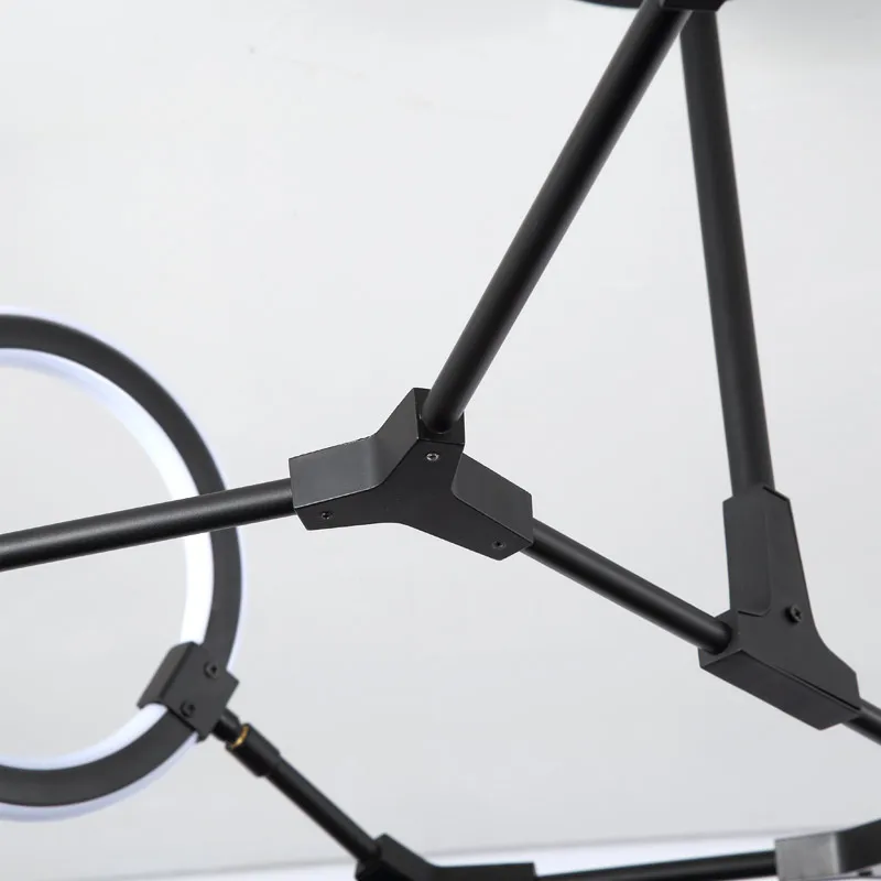 Светодиодная кольцевая Люстра для гостиной спальни светильники современный