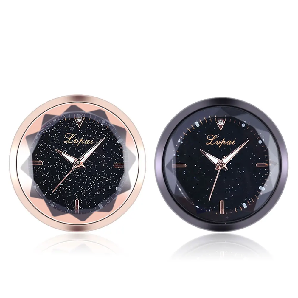 Часы для приборной панели автомобиля BZ844 стильные авто на часах электронные часы автомобильные Часы Анти-наклейка с надписью