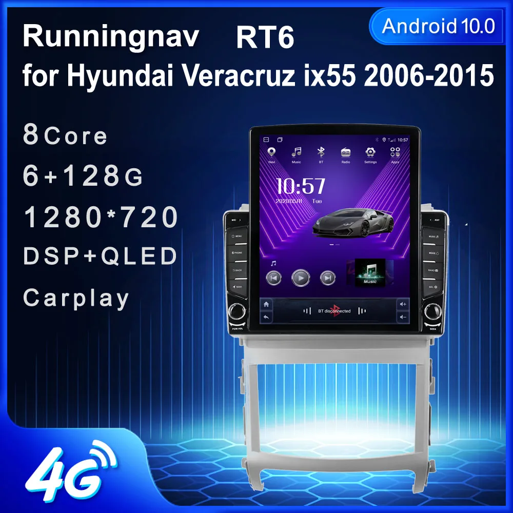 Автомобильная Мультимедийная система плеер на Android 9 7 с экраном 10 1 дюйма GPS для