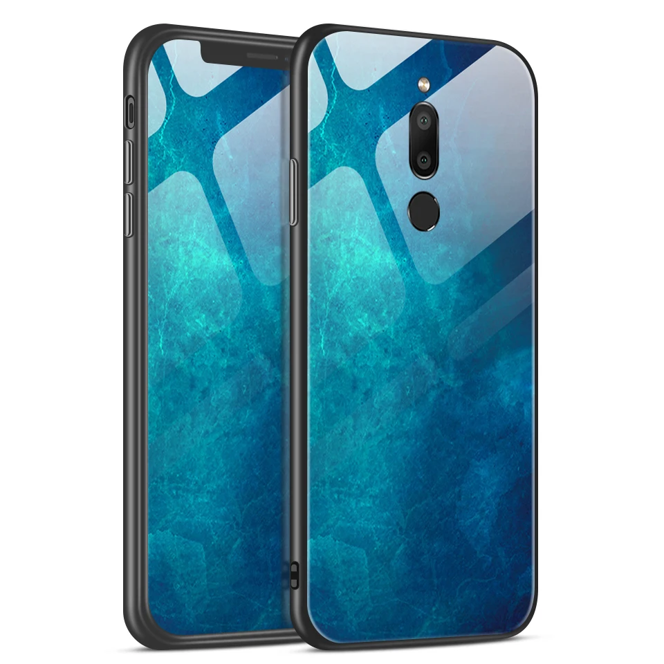 W120 Для Meizu M6T для Meizu 16Plus 16S 16X противоударный чехол для телефона Meizu M882Q M892Q M872Q Роскошный чехол из закаленного стекла - Цвет: W120