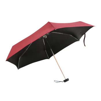 

Umbrella Rain Women Super Mini Pockets Compact Umbrella 5 Folding Rain Windproof Travel Portable Sun Umbrella