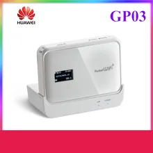 Huawei – routeur Wifi 3G GP03 débloqué, 42mbps, avec emplacement pour carte SIM, Support WCDMA 900/2100MHZ, Original