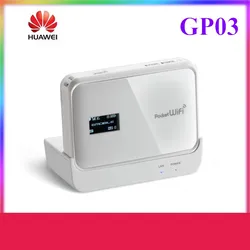 Huawei roteador gp03 original desbloqueado, wi fi, 42mbps, suporte para wcdma, 900, 2100mhz
