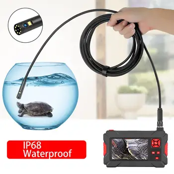 Buy 4.3inch LCD Monitor 1080P Dual Lens Wireless WIFI Endoscope Inspection Borescope Double Camera Otoscope Microscope