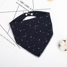 1 шт. детские нагрудники из хлопка для кормления младенцев нагрудники полотенца мультфильм новорожденных шарф с треугольниками для малышей Бандана милый мультфильм Слюнявчик