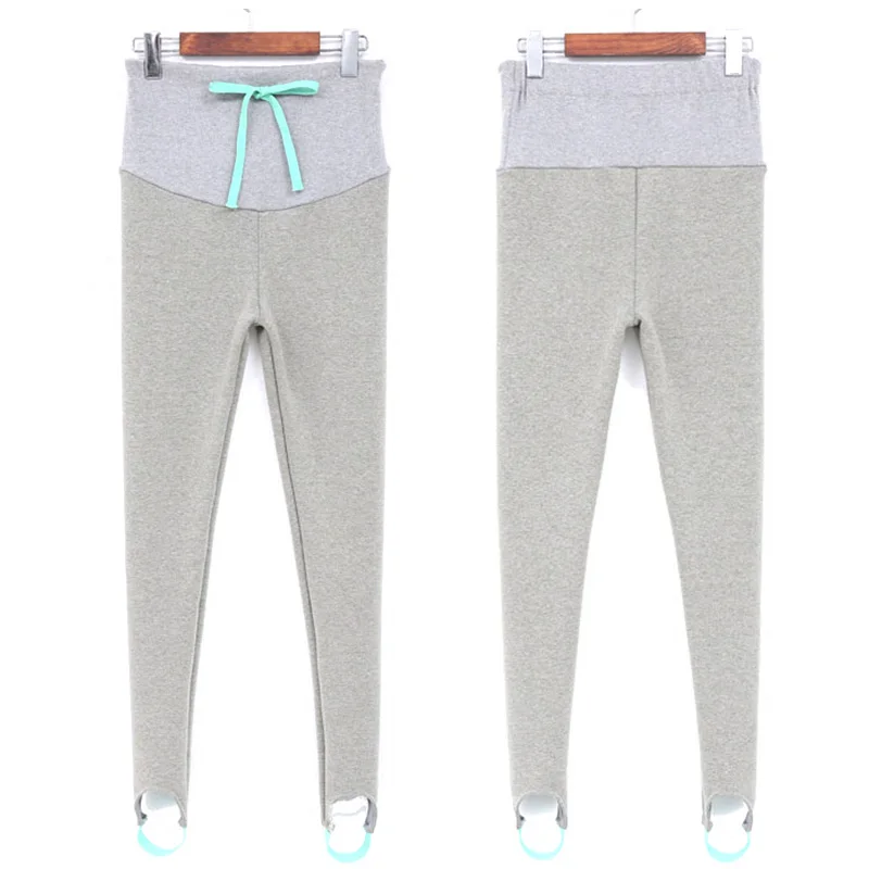 Maternity Pants Women's Maternity Super Stretch Secret Fit Belly Ankle Skinny Work Pant Harem Pregnancy Pants Premama