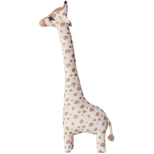 Girafe en peluche de grande taille pour garçons et filles, jouet doux, poupée endormie, cadeau d'anniversaire pour enfants
