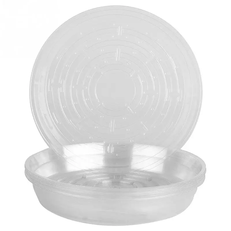 24pcs/set Outdoor Dish Plants Drain Tray Hydroponic Saucer Indoor Flower Pot