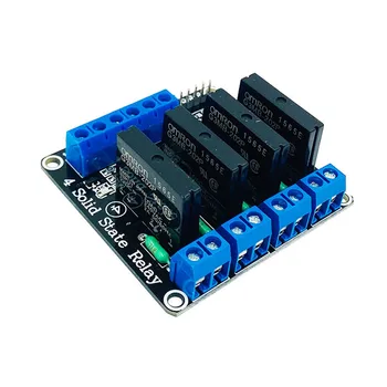 

4 way relay module 5V low level trigger with fuse solid state relay 250V2A