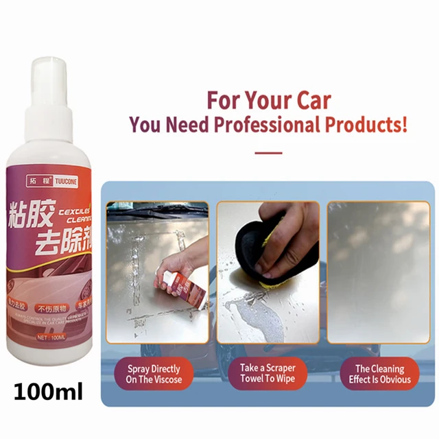 Car Glue Remover Adhesive Car Stickers Residue Double Side Glue Tapes Marks  Cleaner Viscose Romover for Car Body Cleaning Tool - AliExpress