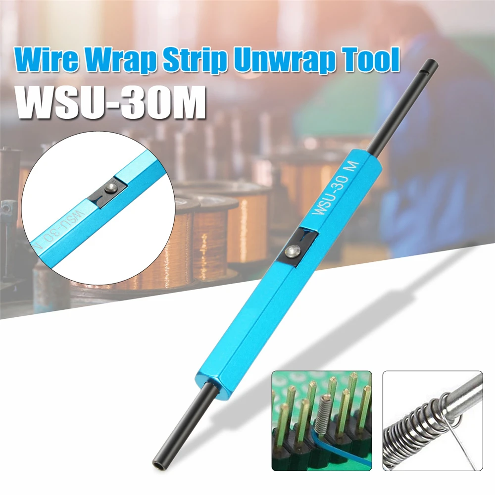 

1PC WSU Wire Wrap Strip Unwrap Tool For AWG 30 Cable Prototyping Wrapping Hand High Quality