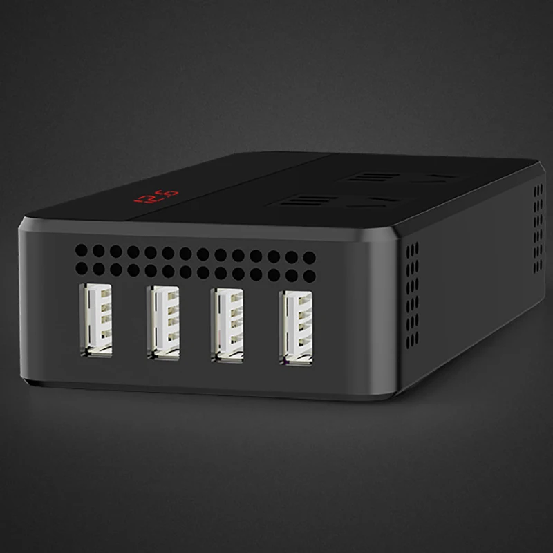 2019 DC 12 В в AC 220 150 Вт Автомобильные инверторы автомобильный конвертер с 4 usb портами