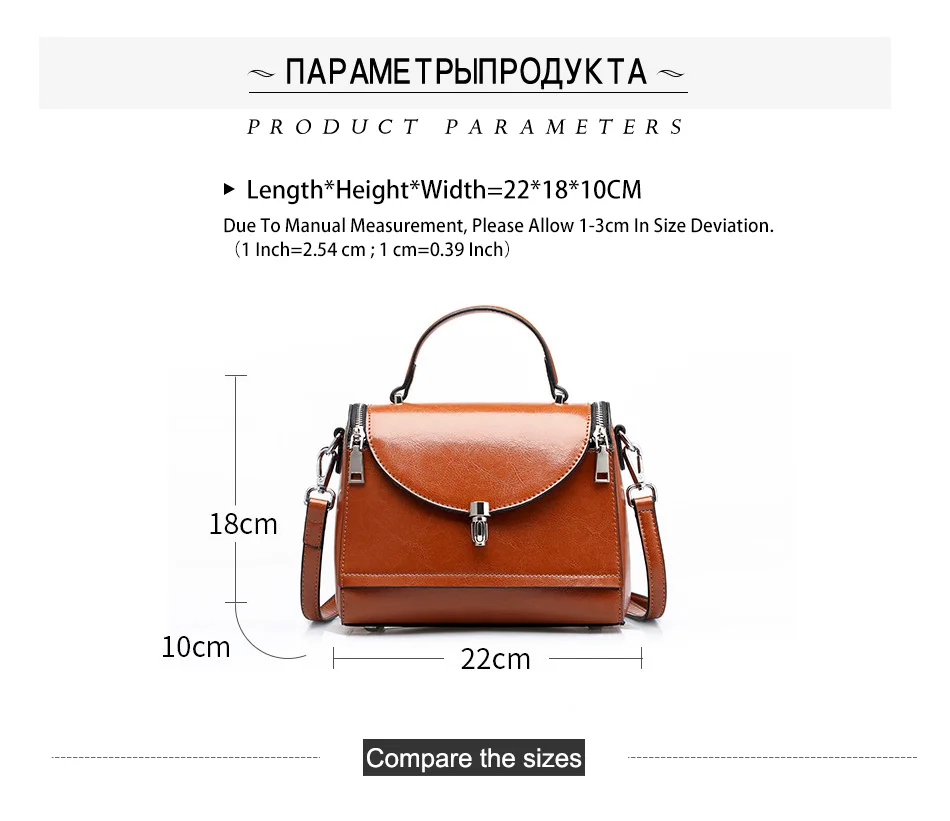 Zency натуральная кожа модная женская сумка ретро коричневая Женская сумка через плечо высокое качество повседневные сумки