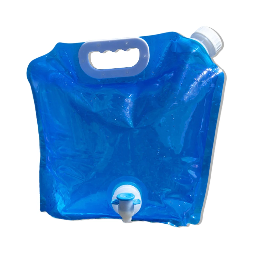 Spoilu Collapsible Water Container Bag, Food Grade Transparent Plastic Water  Storage Containers, Camping and Hiking Backpacking Emergency Water Storage  Bag, Water Bags for Drinking 1.32 Gallon - Yahoo Shopping