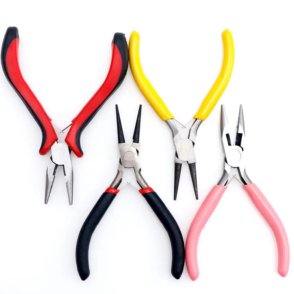 Pink Cutting Wire Hand Tools DIY Beading Wire Multi-Purpose Jewelry Pliers