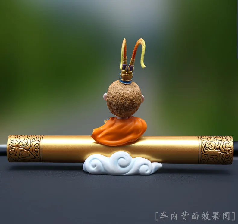 Sun Wukong золотой обруч телефон номер карты автомобильные аксессуары для девочек украшения для приборной панели автомобиля кулон орнамент