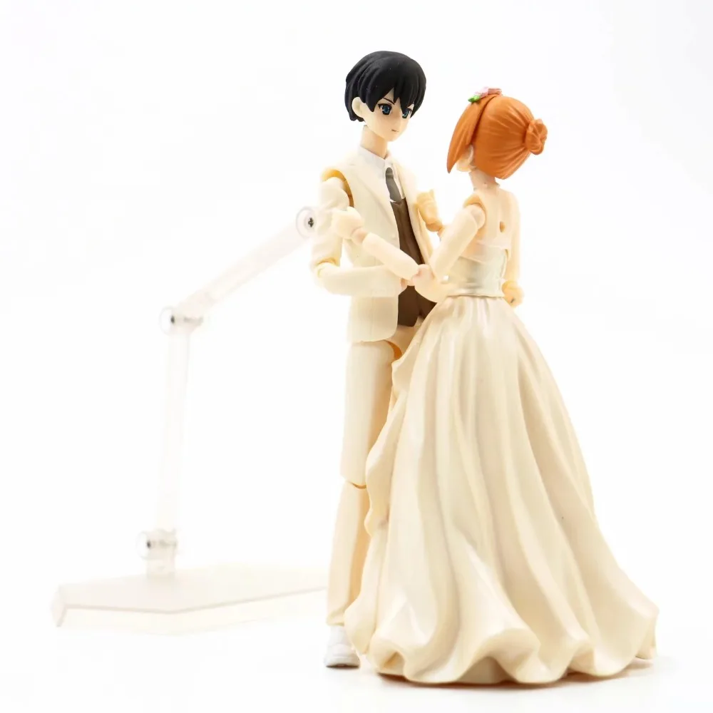 Figma Wonder Festival Свадебный Жених Невеста подвижные ПВХ Фигурки Коллекционная модель