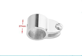 

Boat Marine Bimini Top Rail Stainless Steel 7/8 Hinged Jaw Slide Fitting