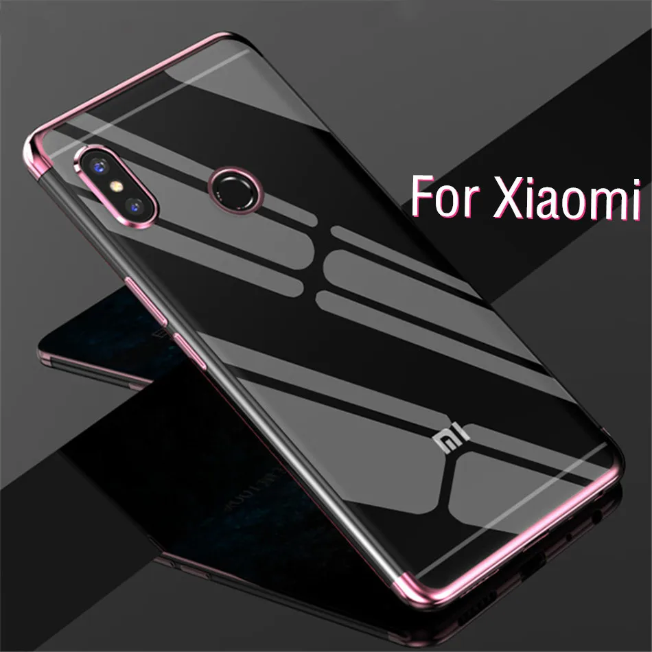 Купить Мягкий Силиконовый ТПУ чехол для телефона Redmi Note 7 6 5 6A 5A pro Ультратонкий Роскошный | Чехлы-накладки (4000492228020)