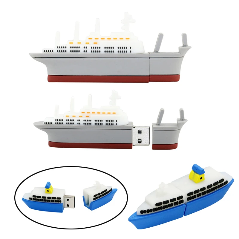 Usb флеш накопитель Warship Model 4 ГБ 8 16 32 64 пароход карта памяти|stick makeup|pendrive ministick range |
