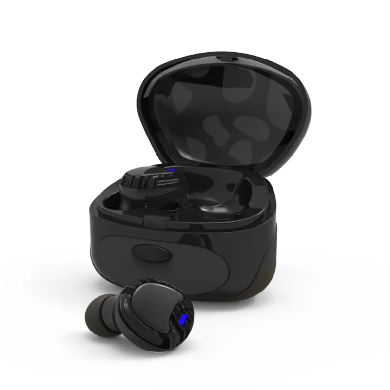 

TWS Wireless on-Ear Hot Selling Bluetooth Earphones Sports Running In-ear Hidden Mini Earplug with Charging Case