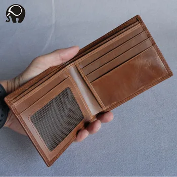 

Wholesales Price Men Wallet Short Cowhide Canvas Multifunctional Driver License Bag Large Capacity New Men Wallet