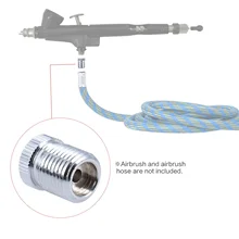 

Airbrush Fitting Conversion Adapter for Badger, Convert Thread Size to 1/8" BSP Size Thread Hose Adapter Connector Fast Shipping