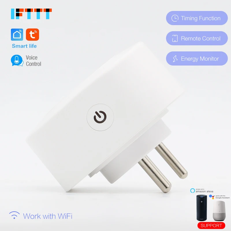10 шт. 16A Израиль Wi Fi Smart IL Plug power Monitor умная розетка Голосовое управление работа с Alexa