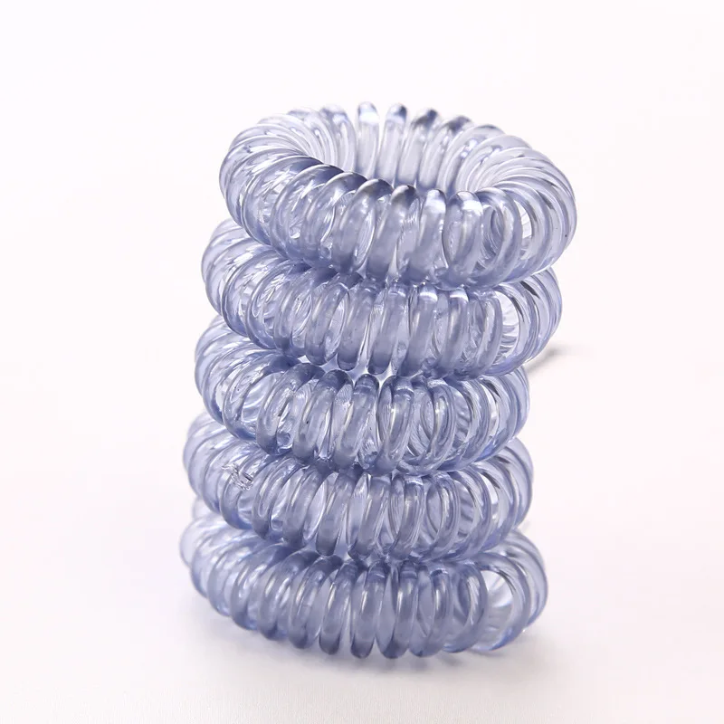 5-Pack Colorful Elastic Hair Ties