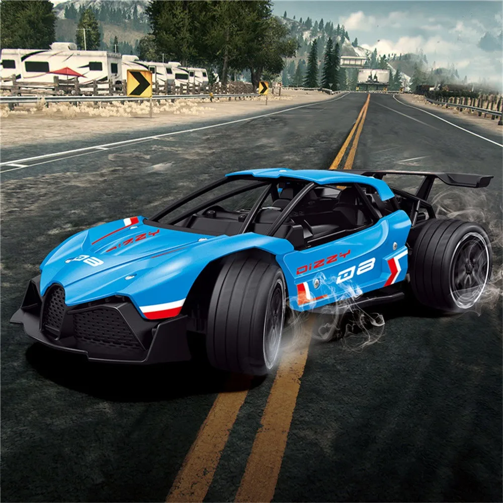 1:16 RC Дрифт гоночный автомобиль 2,4G 2WD Металлический Высокоскоростной пульт дистанционного управления 600mAh ABS анти-столкновения прочный пульт дистанционного управления игрушечный автомобиль
