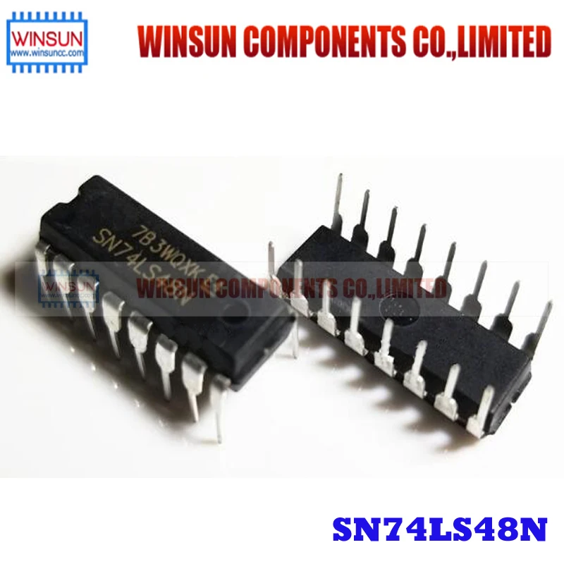 

5PCS/LOT SN74LS48N DIP16 74LS48 HD74LS48P Brand New Original