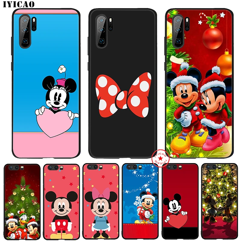 IYICAO Микки и Минни Маус Мышь мягкий чехол для huawei P30 P20 P10 P9 P8 Lite Pro P Samrt Z плюс 2019 2018 2017