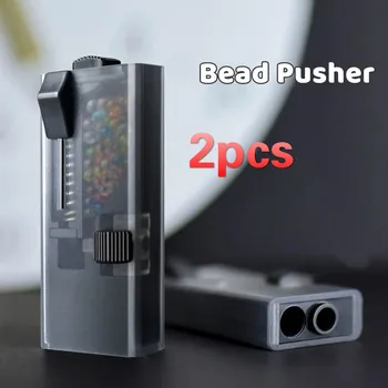 

Upgrade DIY Pop-up Smoke Push-ball Box DIY Smoke Beads Accessory Tools Cigarette Beads Bead Pusher Tobacco filler 2pcs